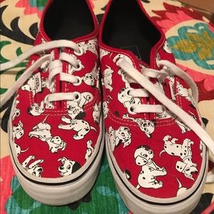 Disney Vans 101 Dalmatians size 7.5